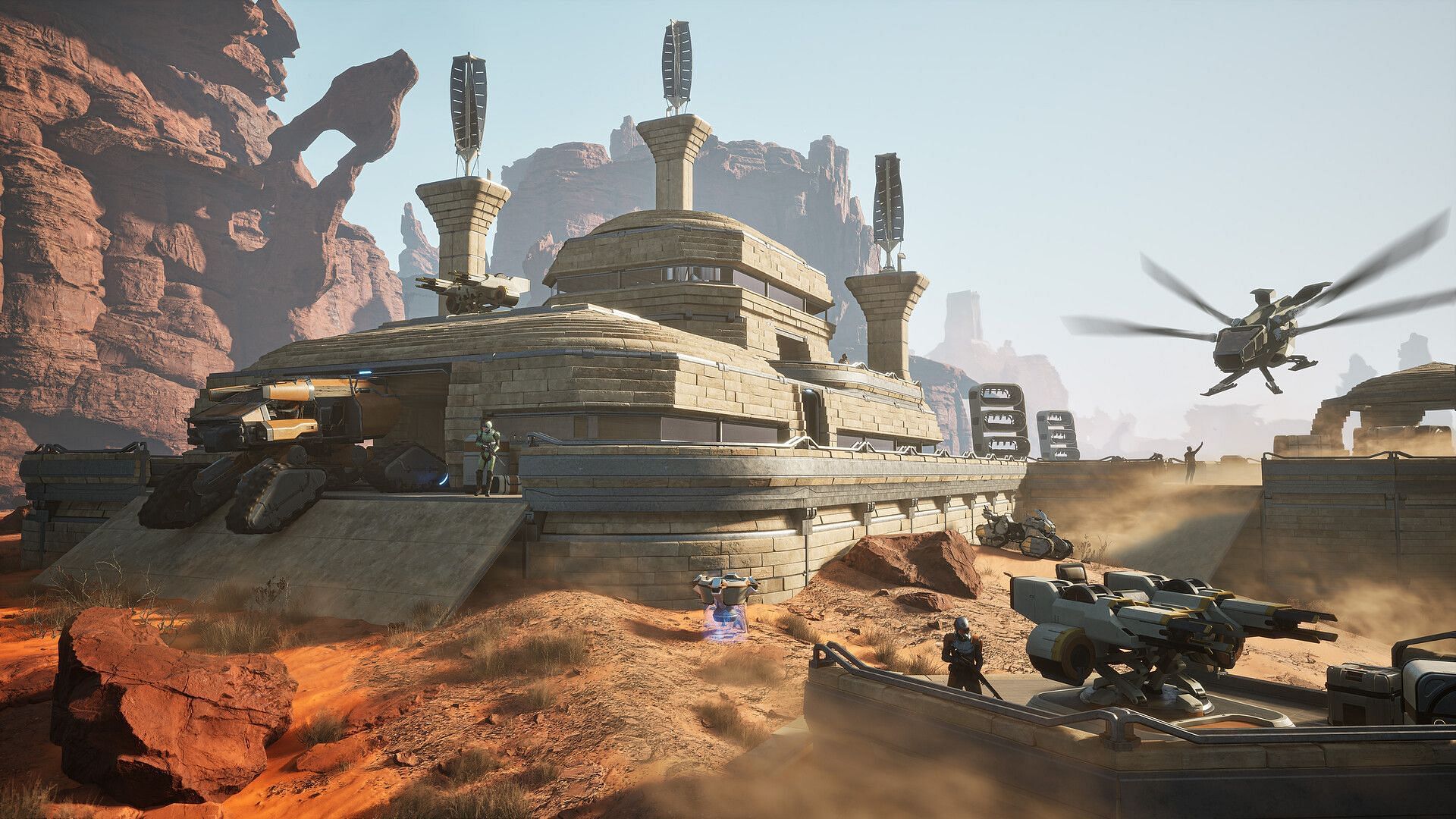 Always keep your base well-armed and defended (Image via Funcom)